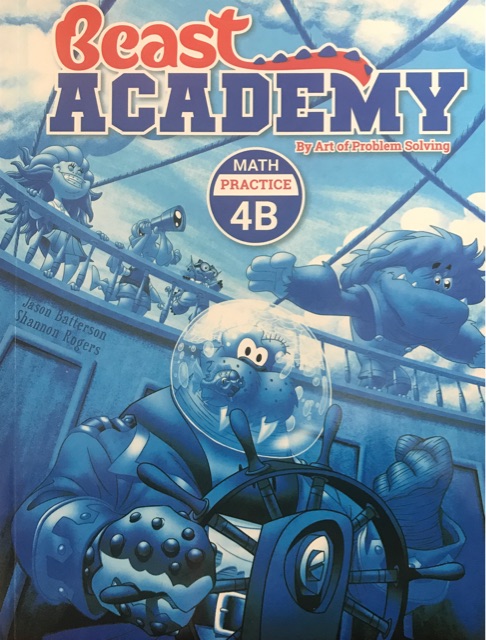 Beast academy math practice 4B