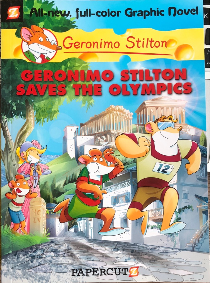 GERONIMO STILTON#10 GERONIMO STILTON SAVES THE OLYMPICS (GRAPHIC)