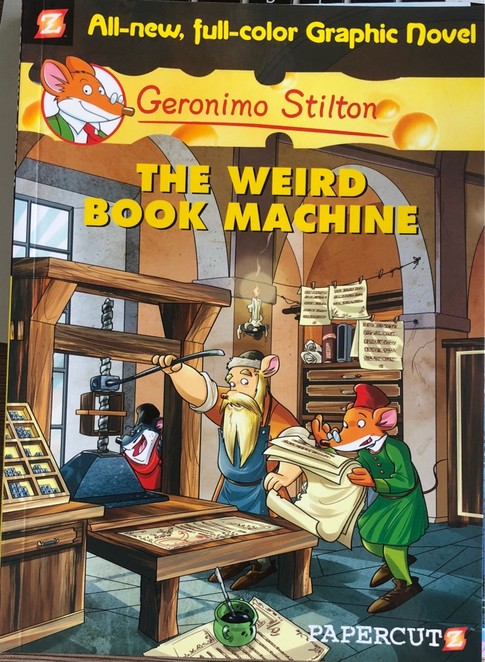 Geronimo Stilton#09 The Weird Book Machine (Graphic)