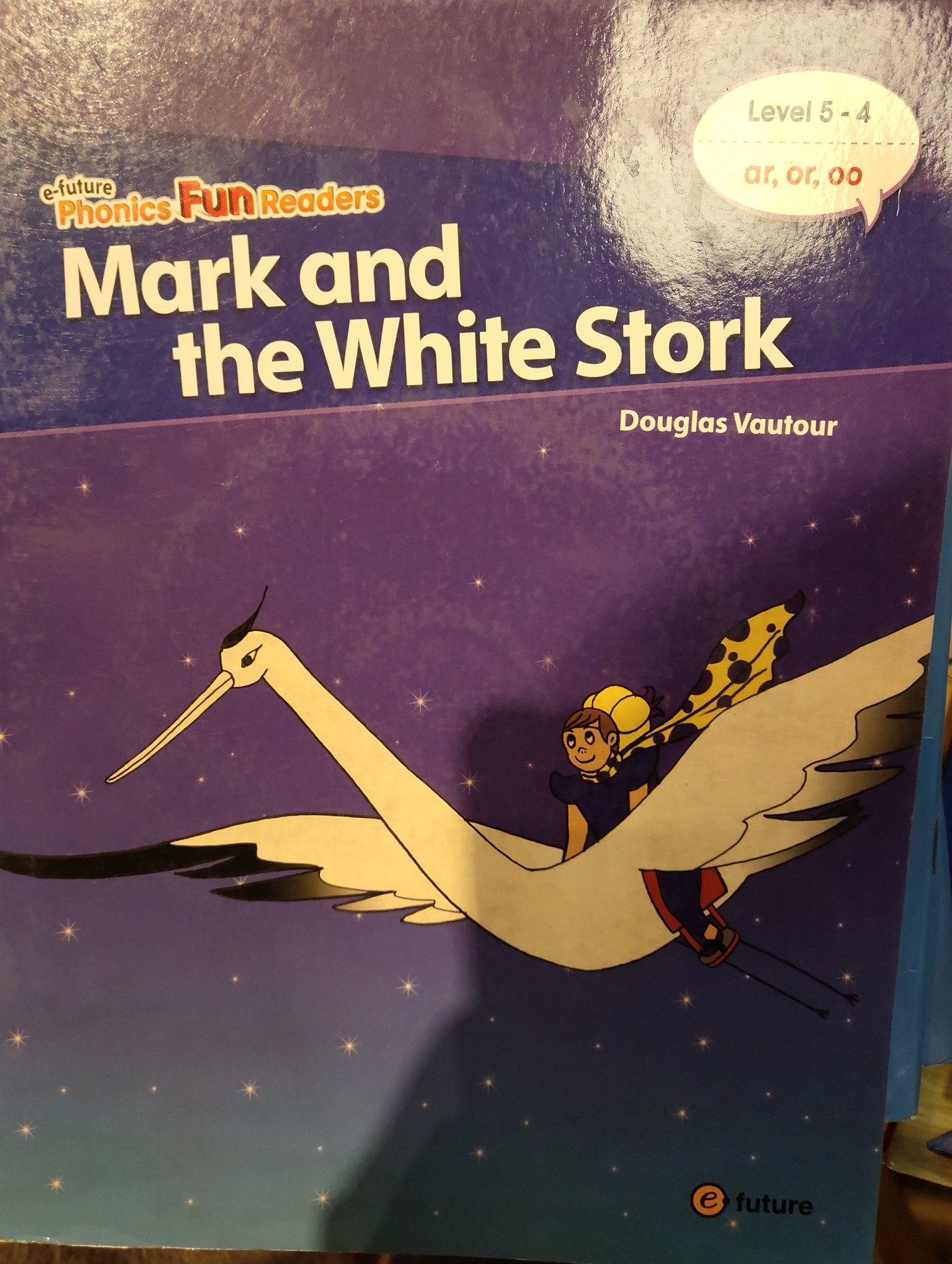 mark and the white stork