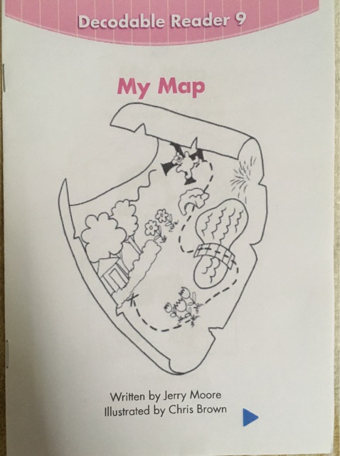 READING 2007 DECODABLE READER GRADE K.09 my map