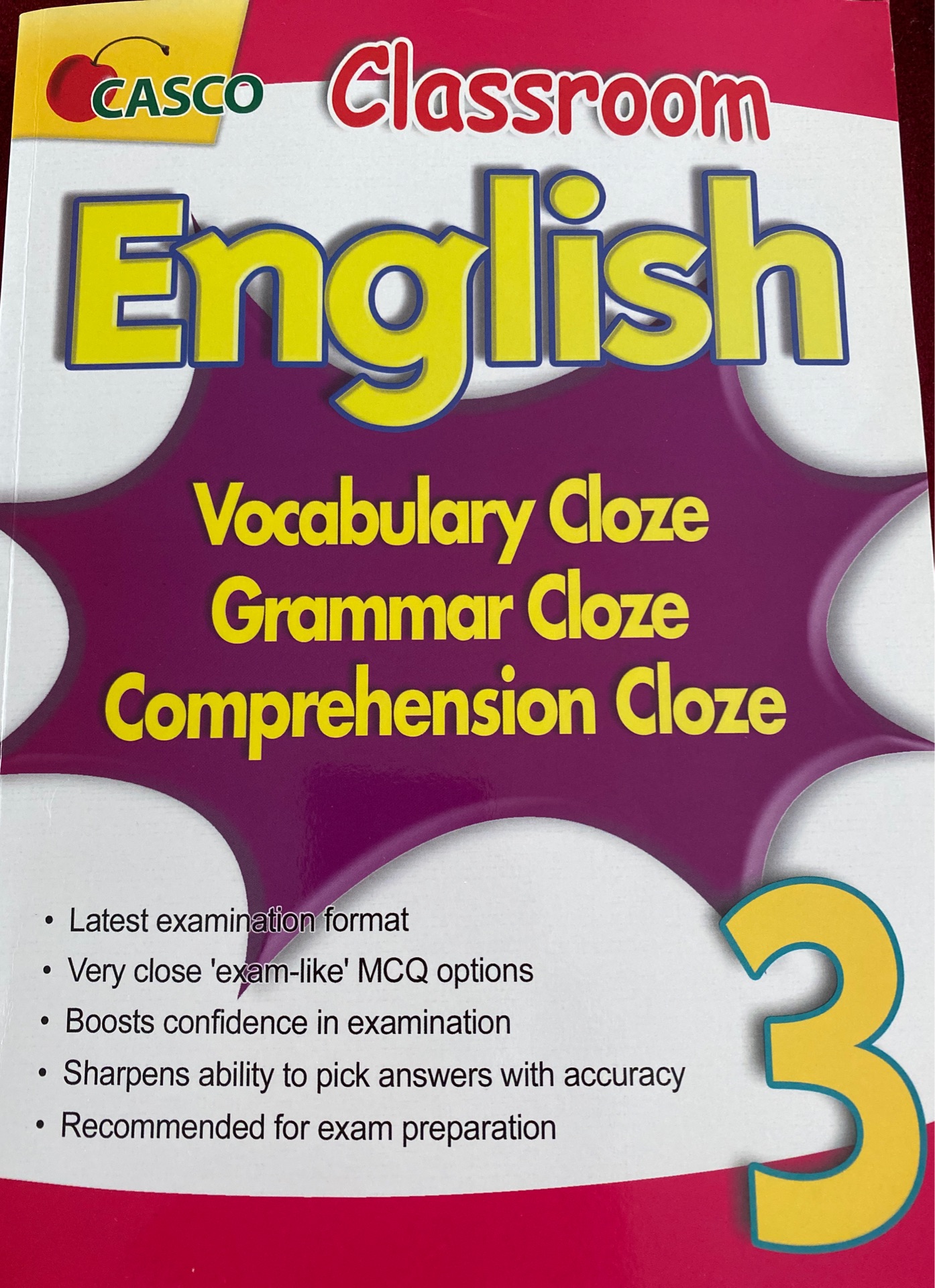 CASCO Classroom Vocabulary Grammar Cloze Comprehension G3