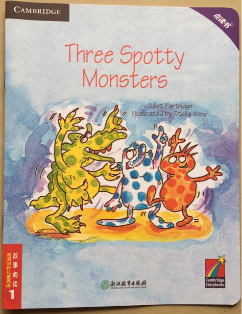 Three Spotty Monsters泡泡劍橋兒童英語故事閱讀1: