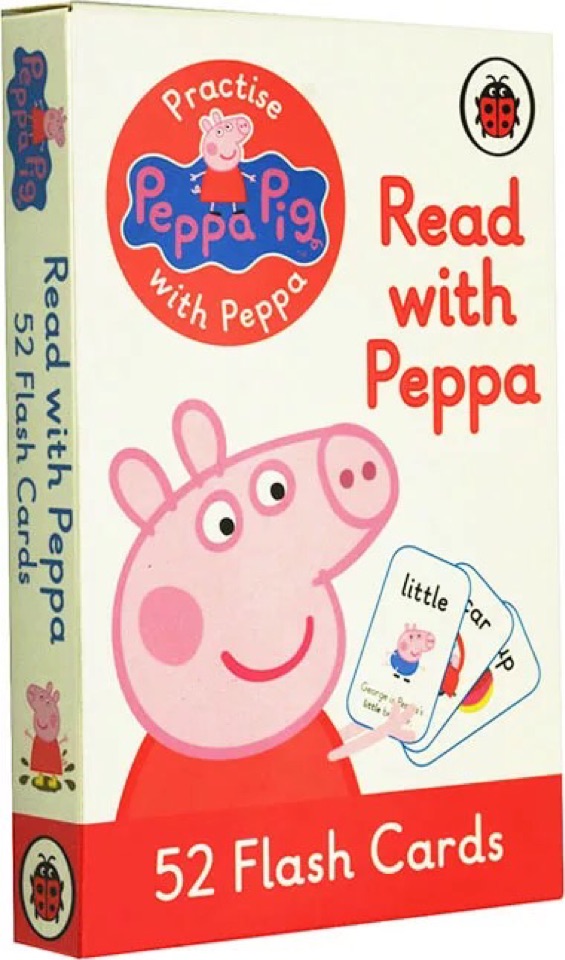 read with peppa 52 flash cards