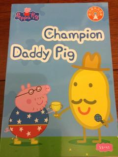 Peppa Pig 3-41 Champion Daddy Pig