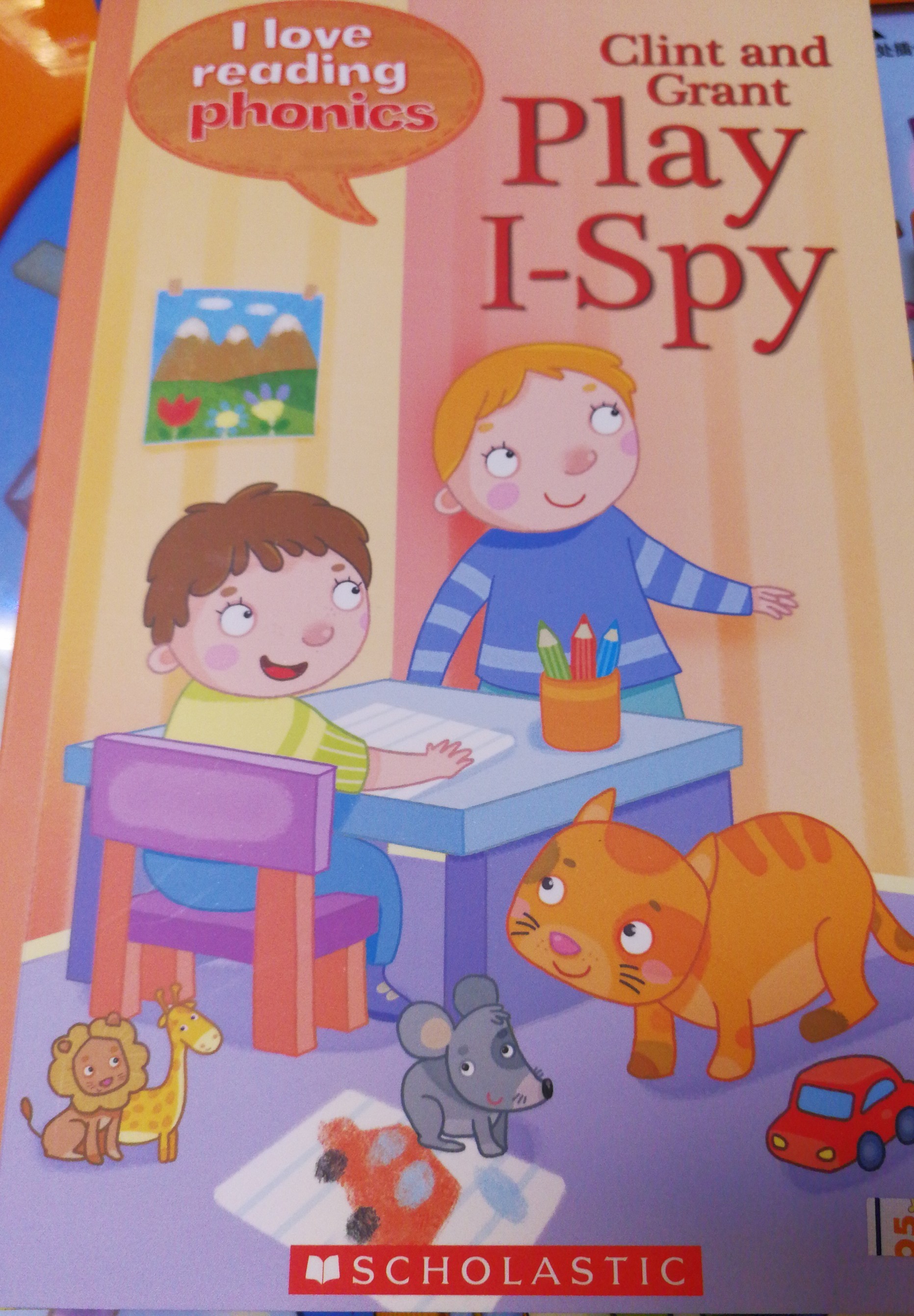 I Love Reading Phonics Clint And Grant Play I-Spy (Level 1F)