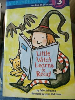 little witch learns to read