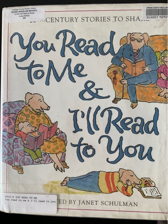 You read to me & I'll read to you