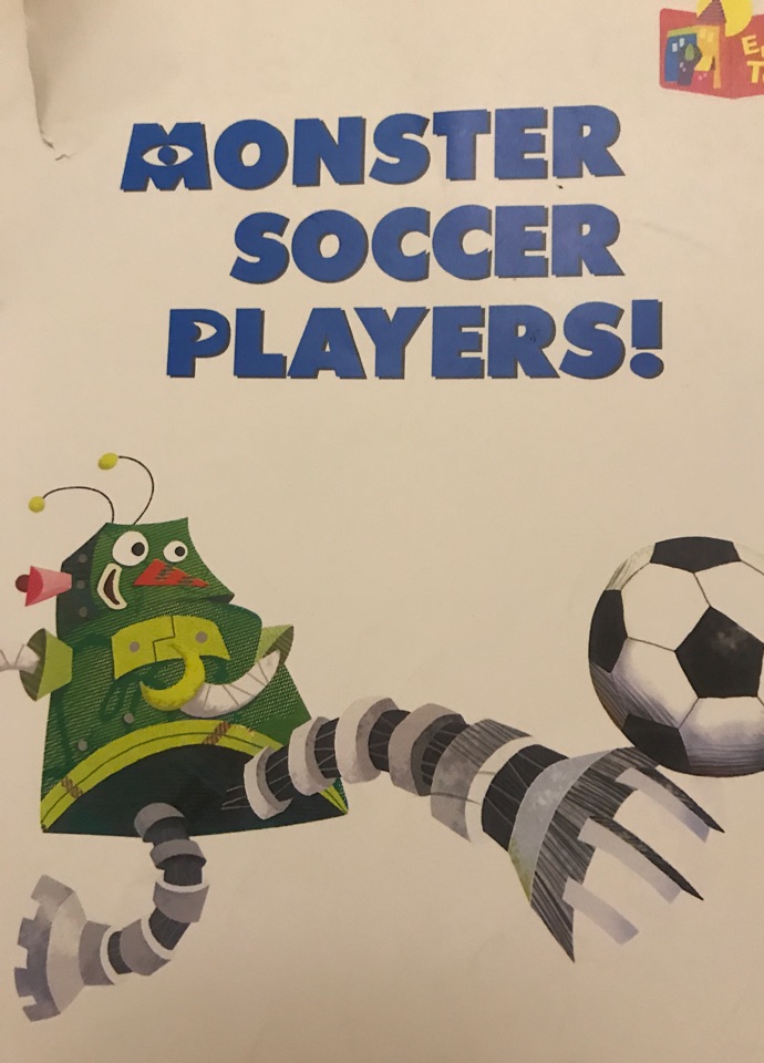 Monster soccer players