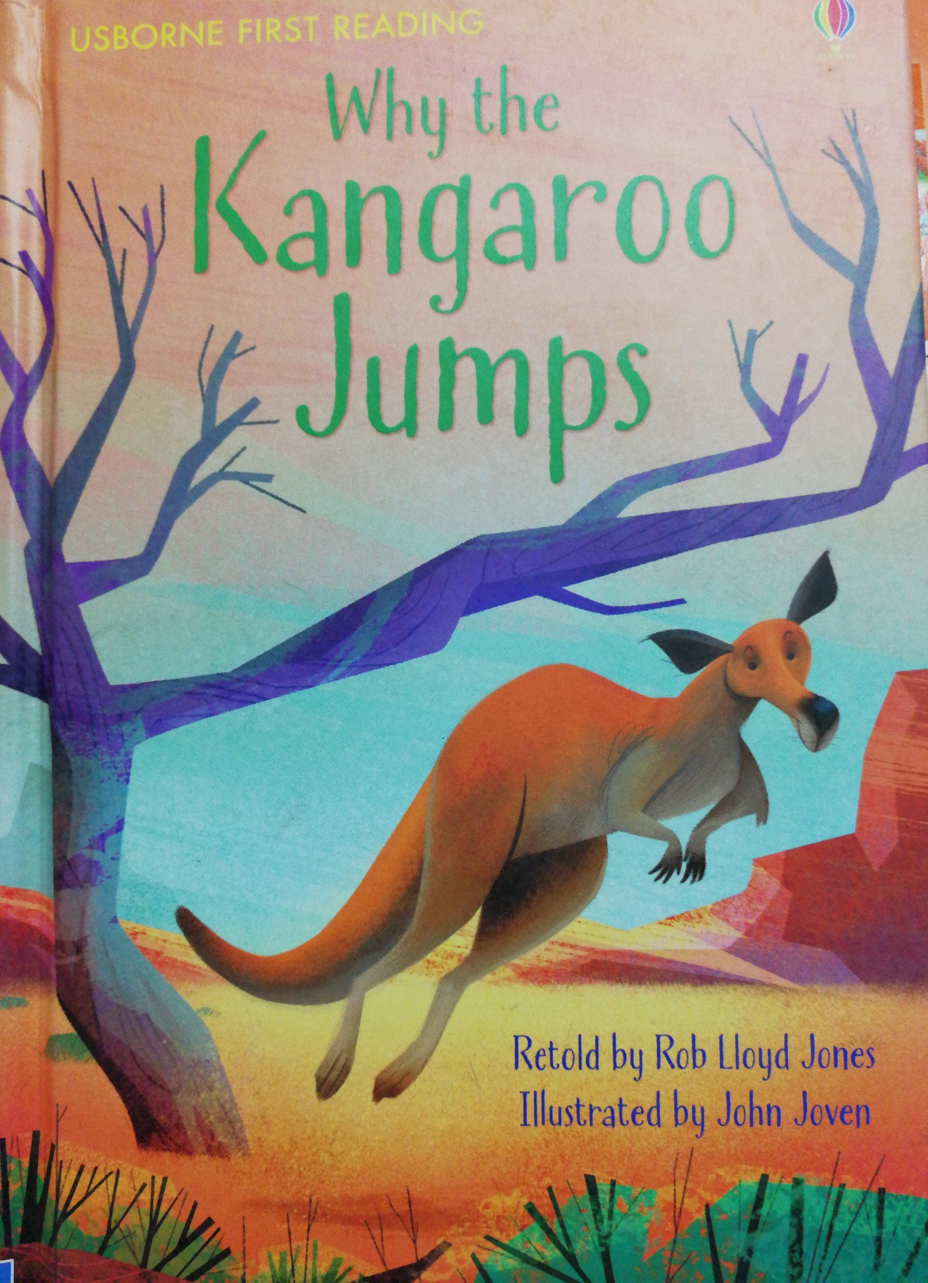 Why the kangaroo jumps