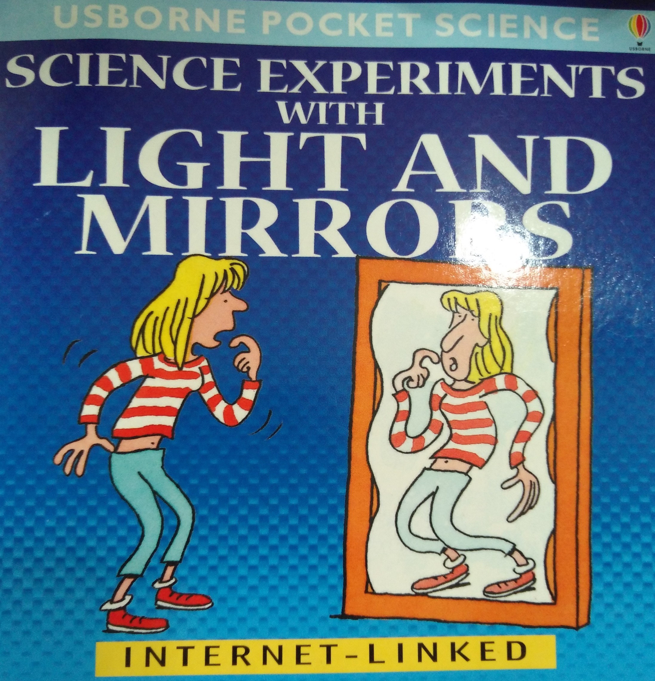 Science experiments with light and mirrors