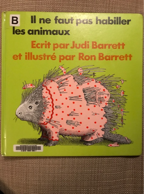 Il ne faut pas habiller les animaux