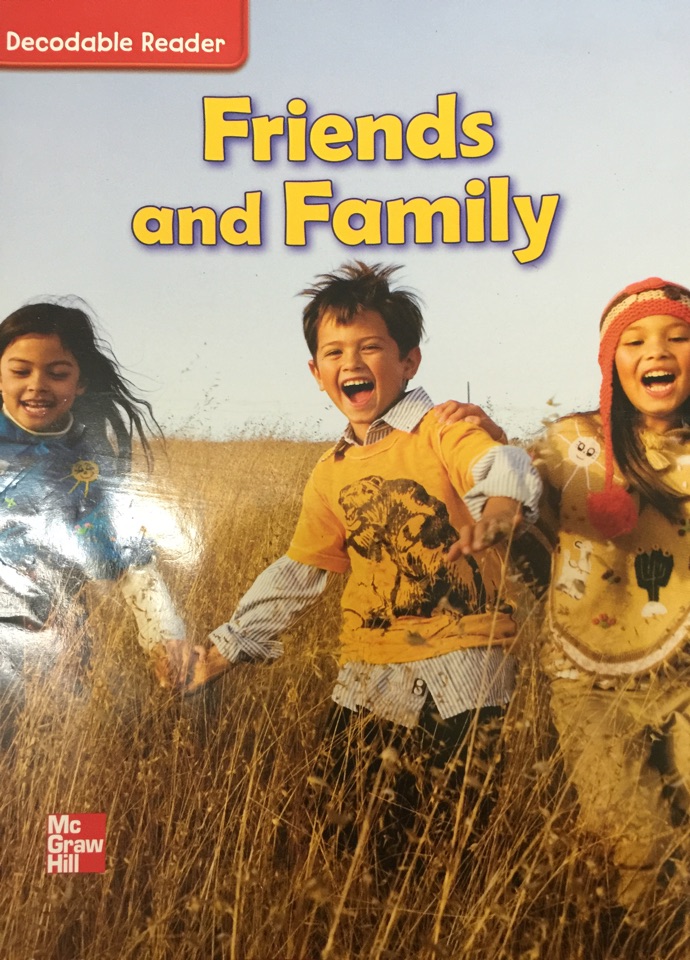 Friends and Family Decodable Reader Grade 2 Unit 1