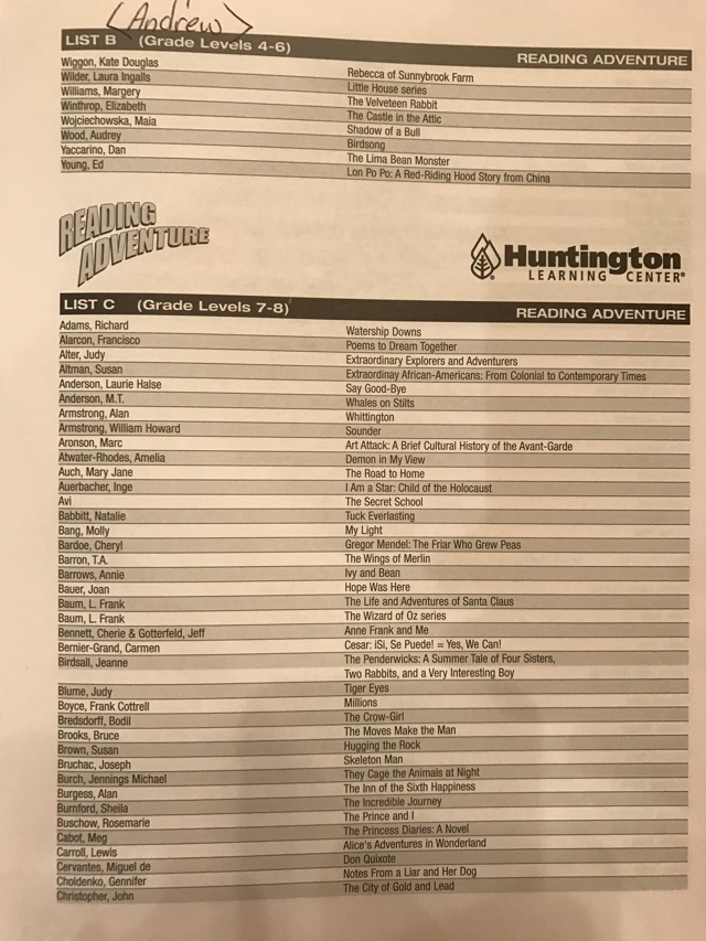 Huntington readi