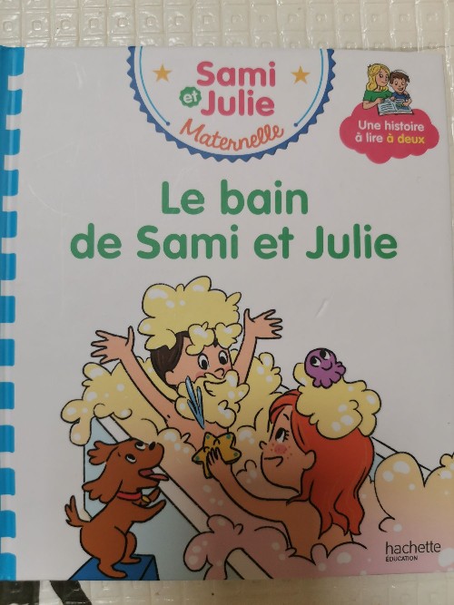 Le bain de Sami et Julie