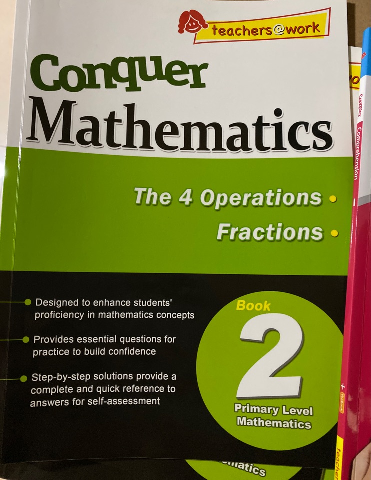 Conquer Math 3books