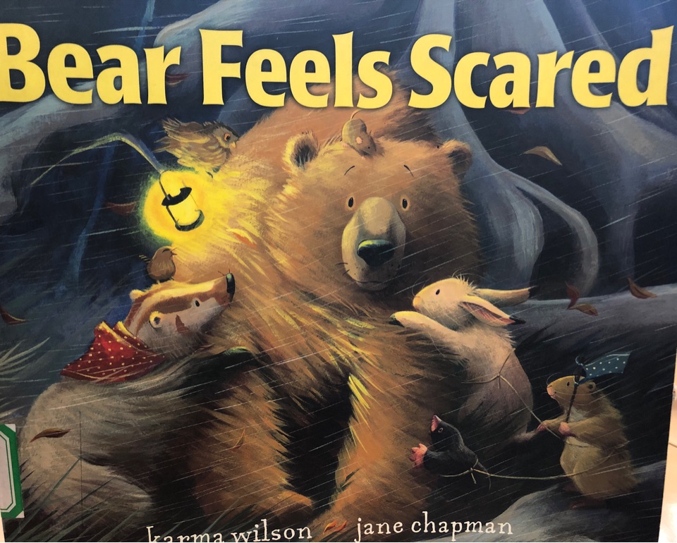 bear feels scared