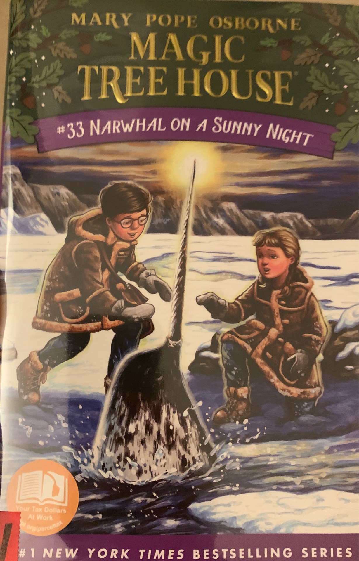 Magic Tree House #33 Narwhal on A Sunny Night