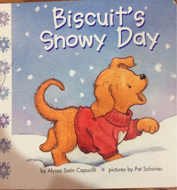 Biscuit's snowy day