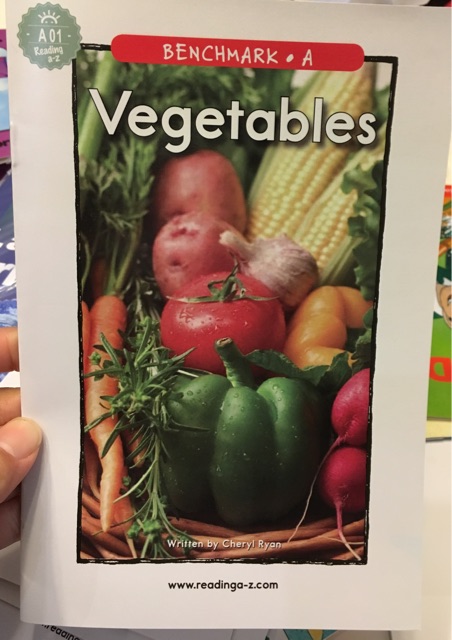 RAZ A : Vegetables