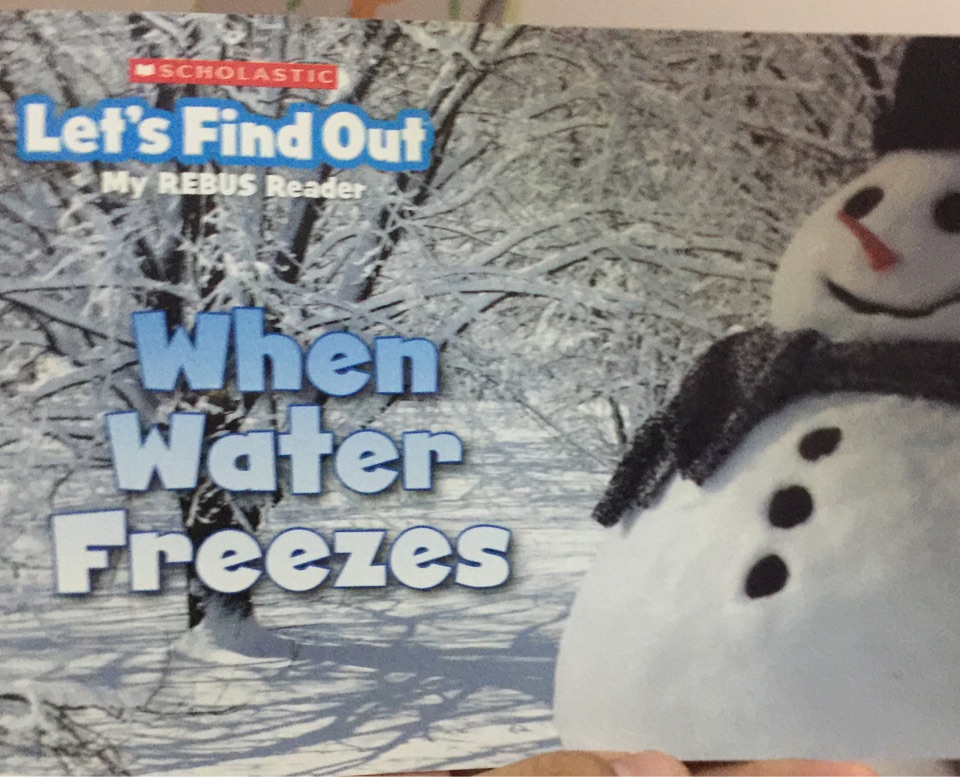 When water freezes