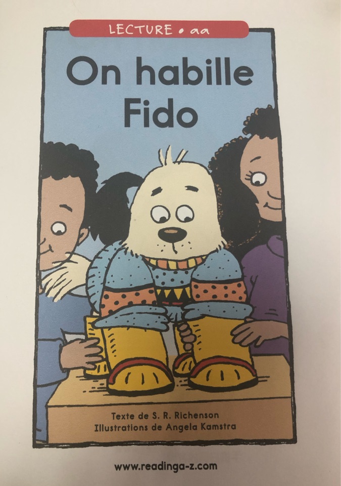 On habille Fido