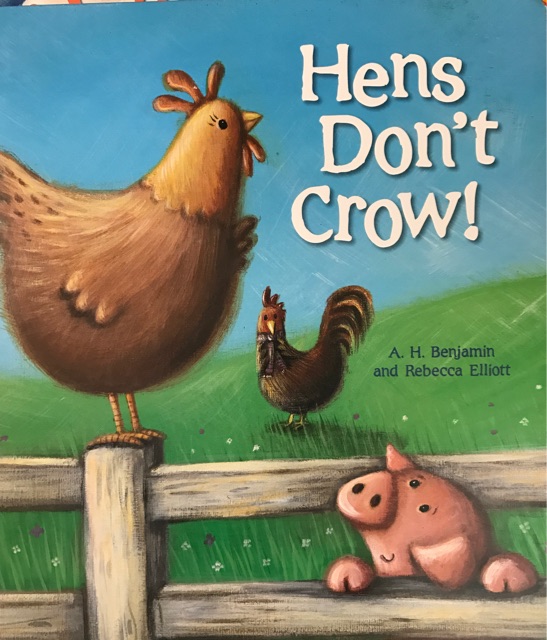 hens  don't crow