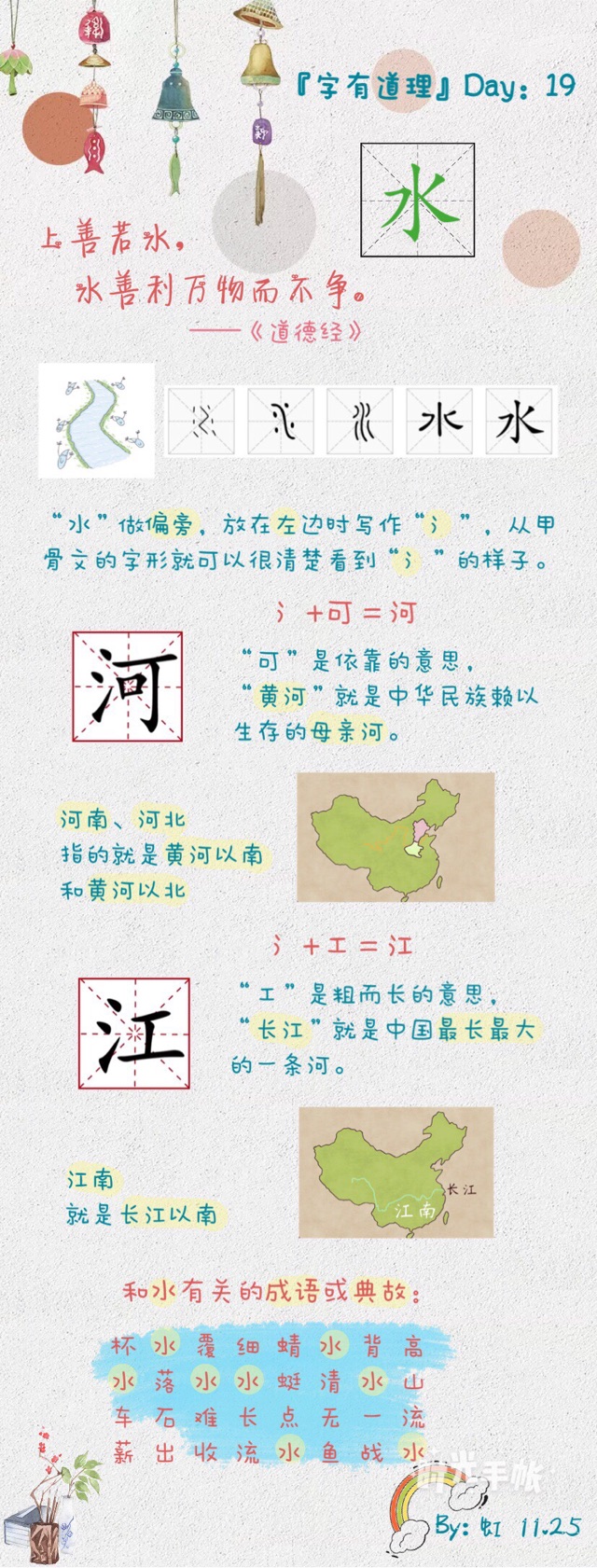 字有道理：水