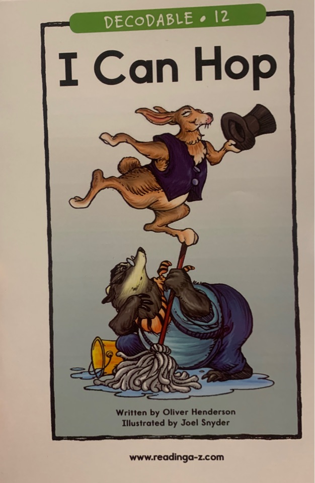 RAZ Decodable: 12 I Can Hop