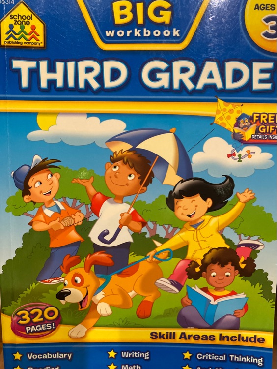 big workbook Third Grade