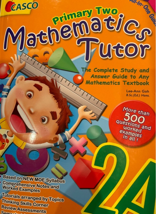 mathematics tutor 2A