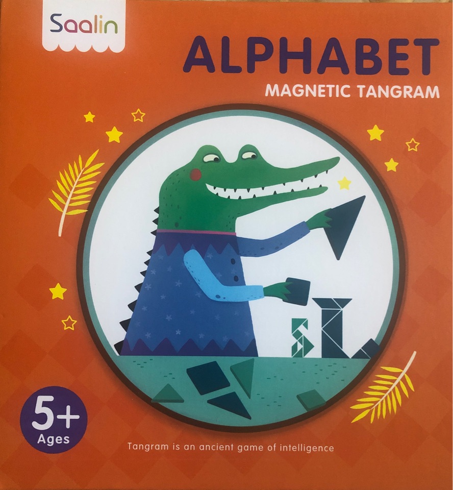 Alphabet Magnetic Tangram