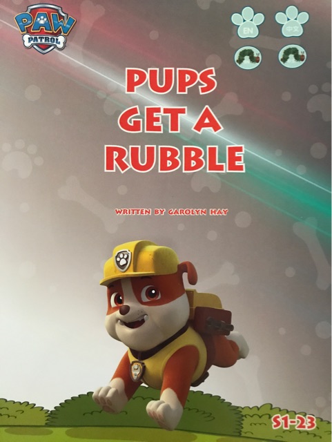 Paw patrol 23 Pups get a Rubble