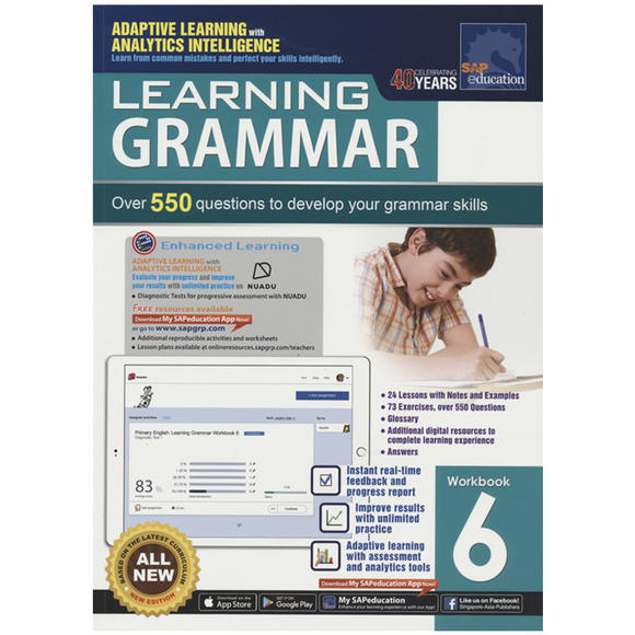 Learning Grammar Workbook 6