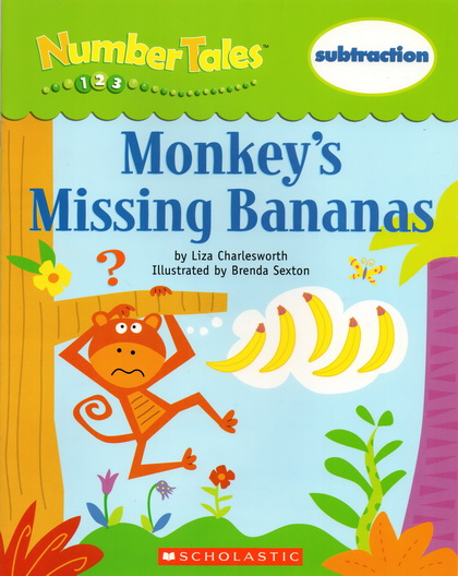 Number Tales-Monkey's missing bananas