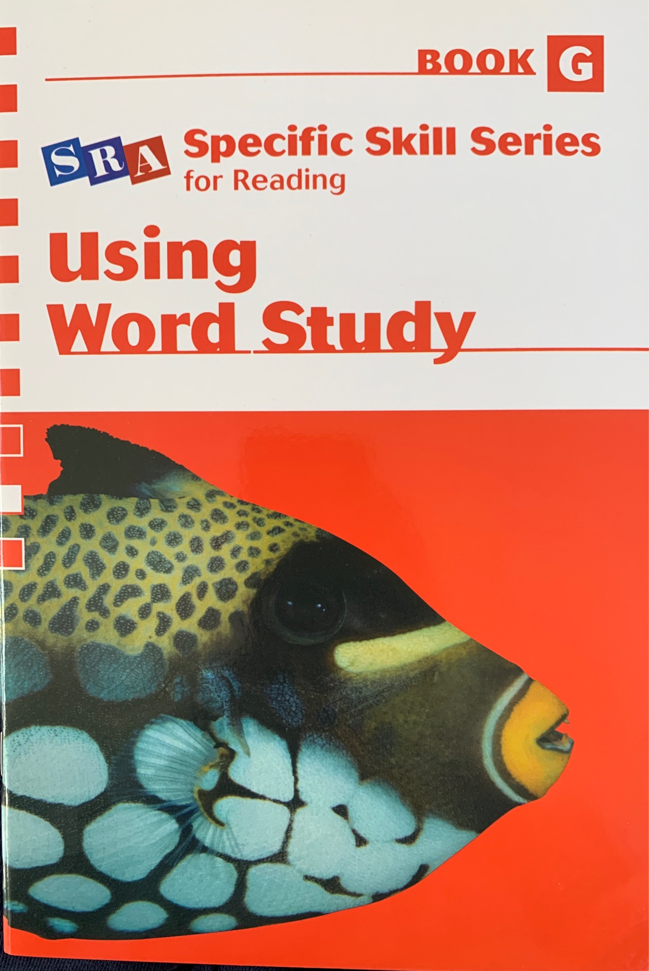 Using Word Study Book G