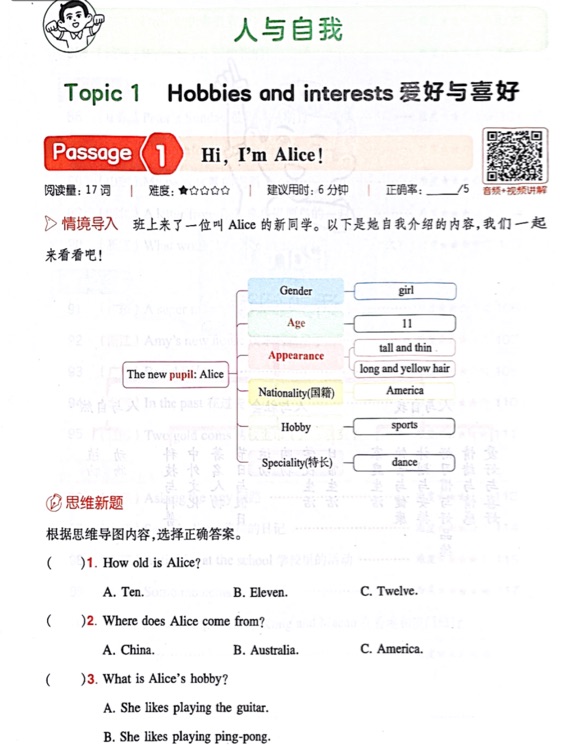 英語(yǔ)暑期閱讀30篇