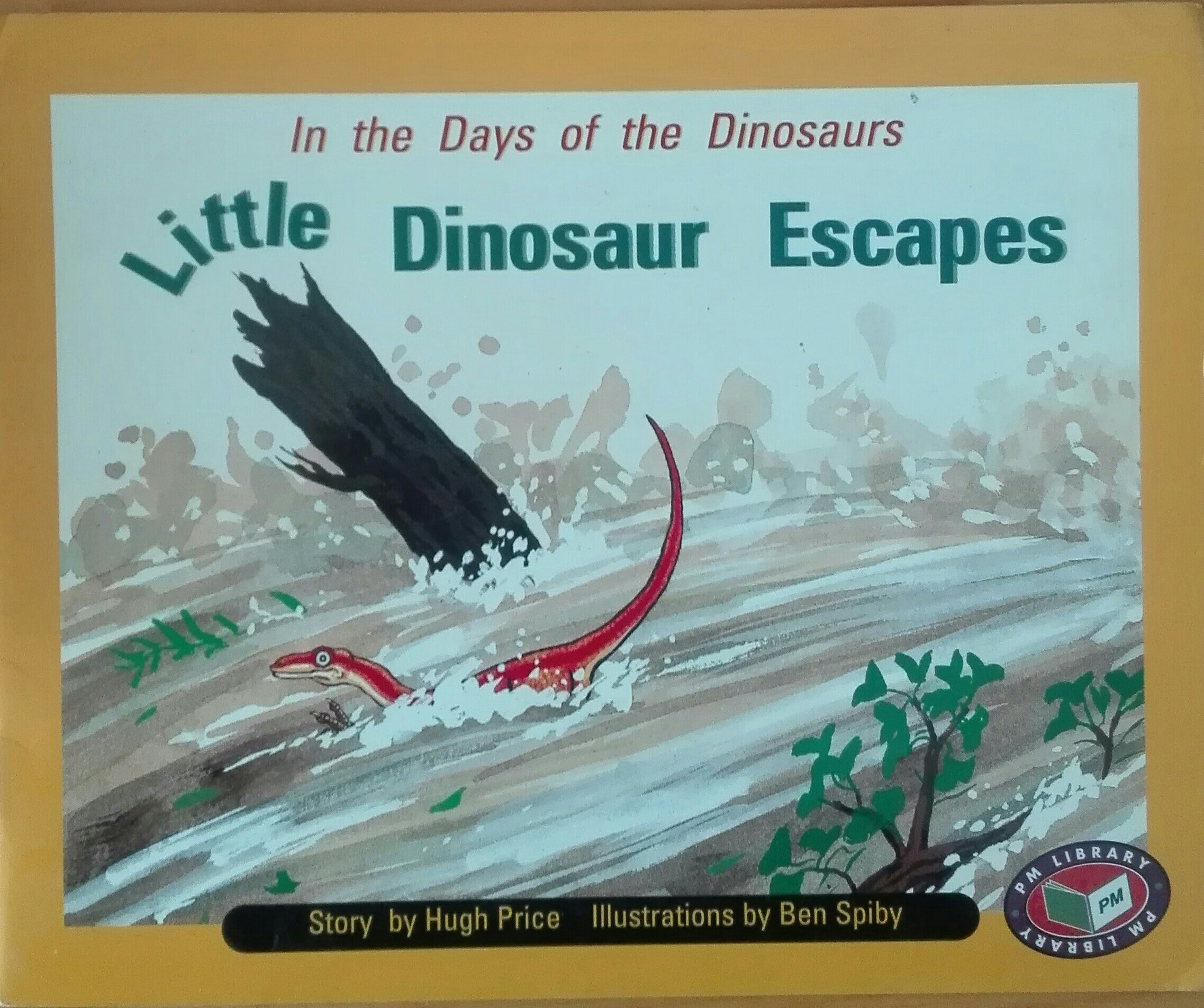 In the Days of the Dinosaurs Little Dinosaur Escapes PM Set B Turquoise