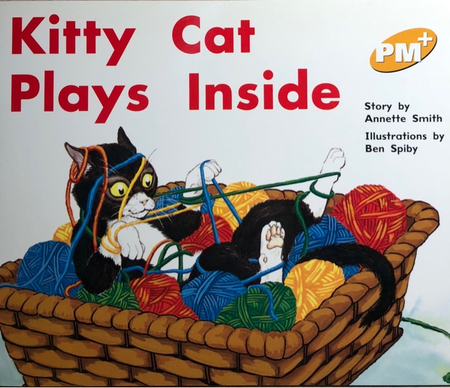 Kitty Cat Plays Inside PM PLUS Level 8 Yellow