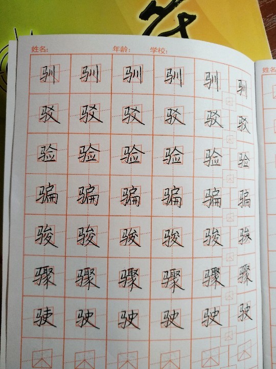 二年級寫成這樣