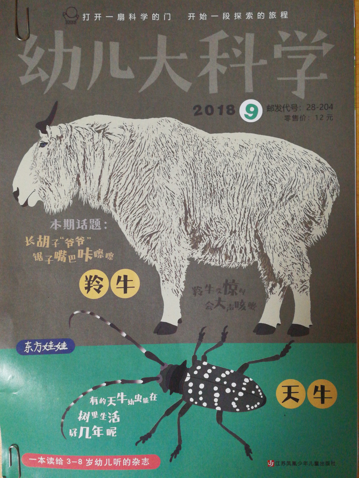 東方娃娃2018.9幼兒大科學