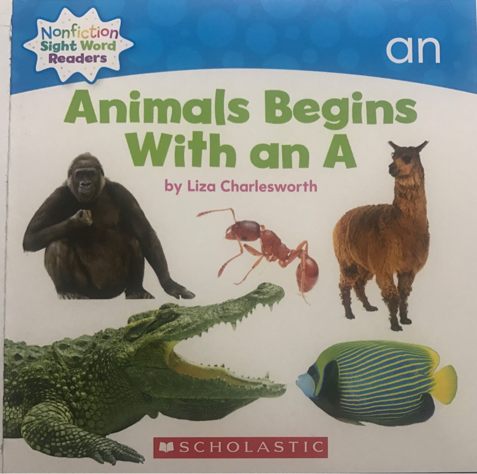 Animals begins with an A