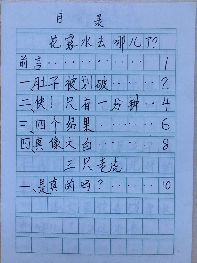 愛寫字的孩子（四