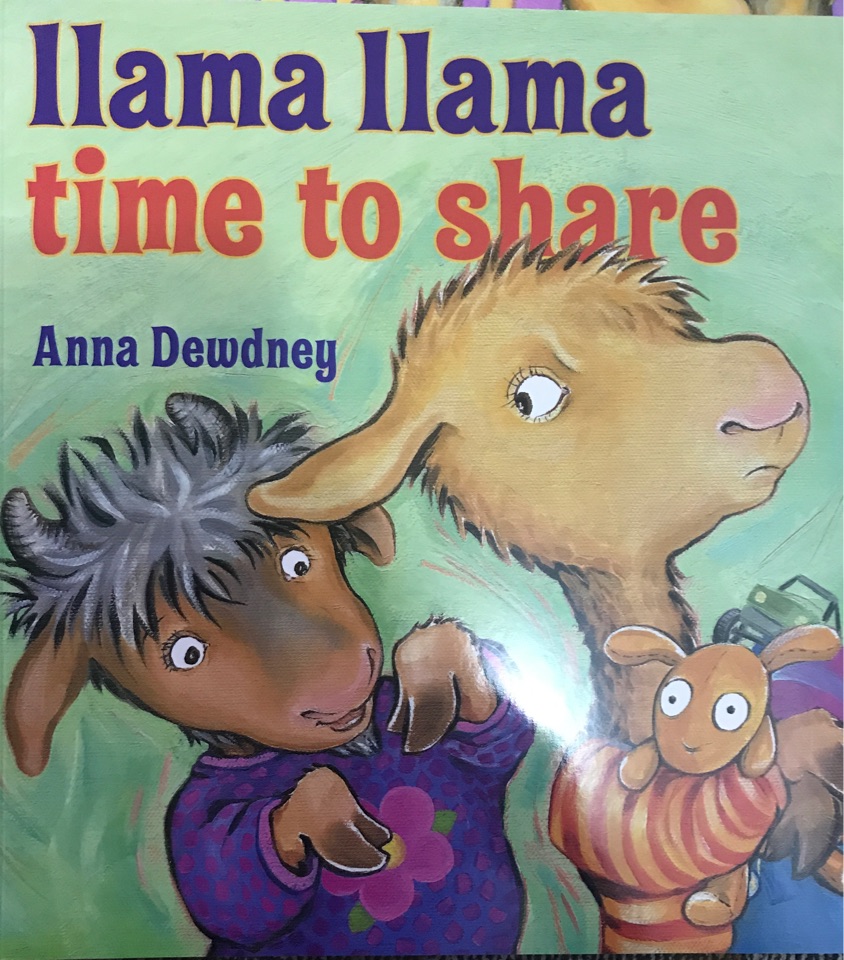 Llama llama time to share