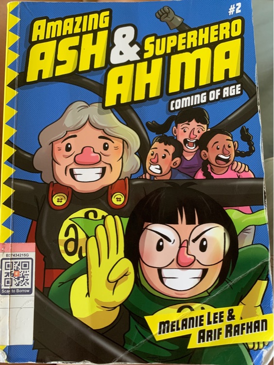 Amazing Ash & Superhero Ah Ma Book 2