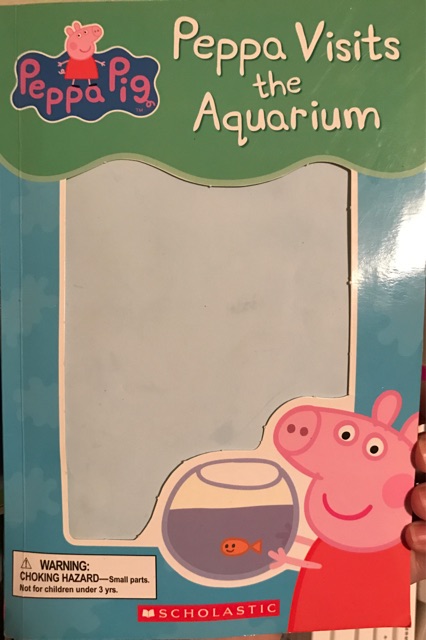 peppa visits  the aqurium