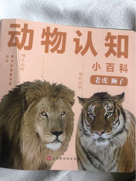 動(dòng)物認(rèn)知老虎獅子