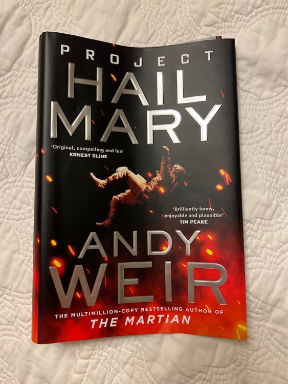 hall mary andy weir