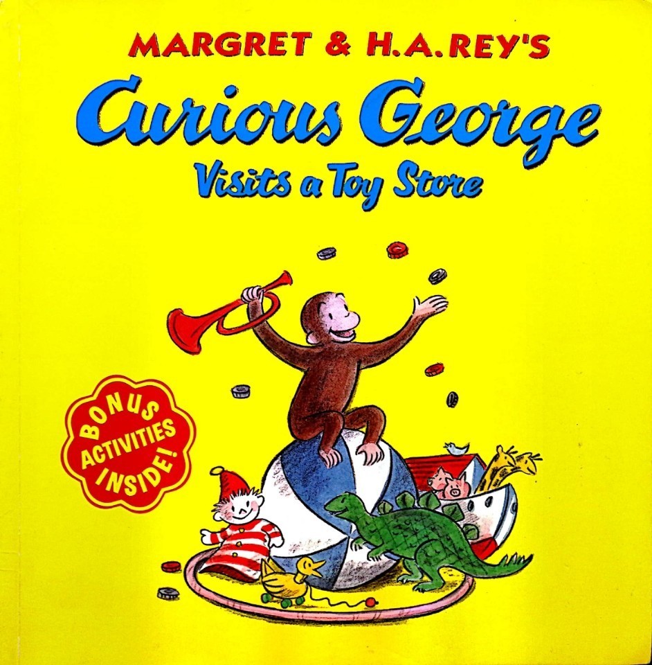 Curious George Visits a toy store