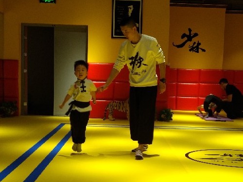 武术课观摩